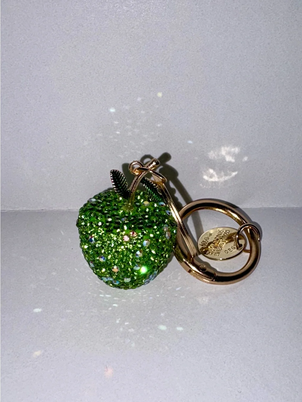 Sparkling Green Apple Bag Charm - Granny Smith!